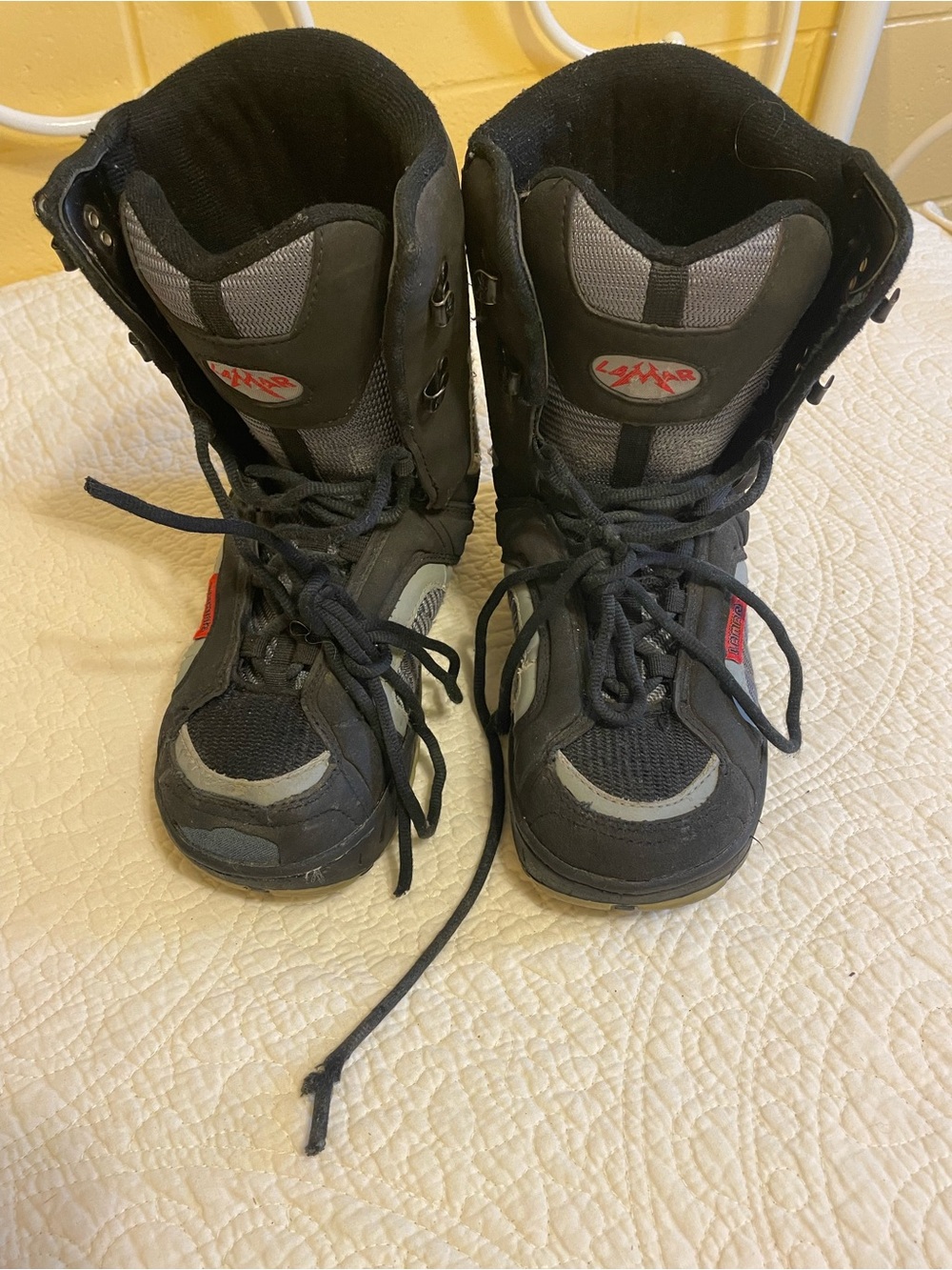 Men's Black and Gray Rain & Snow Boots - Durable All-Weather Footwear